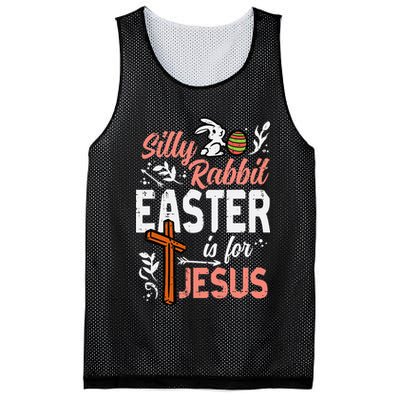 Christian Silly Rabbit Easter For Jesus Mesh Reversible Basketball Jersey Tank