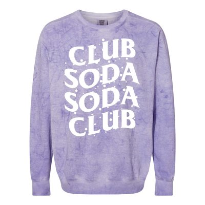 Club Soda Retro Colorblast Crewneck Sweatshirt