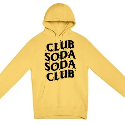 Club Soda Retro Premium Pullover Hoodie