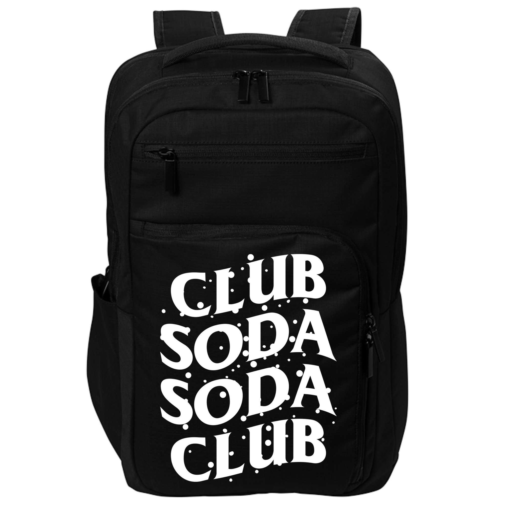 Club Soda Retro Impact Tech Backpack