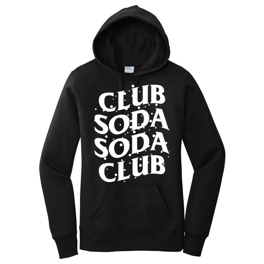 Club Soda Retro Women's Pullover Hoodie