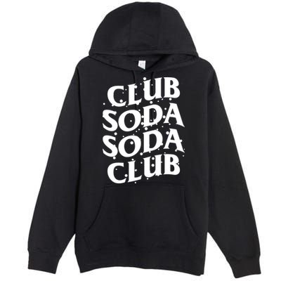 Club Soda Retro Premium Pullover Hoodie