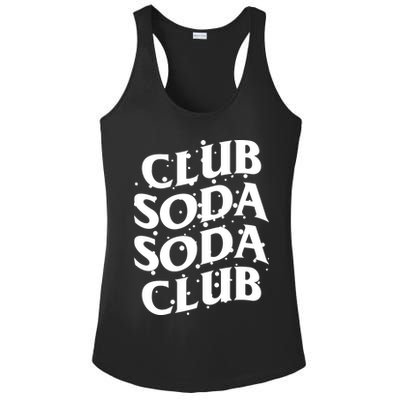 Club Soda Retro Ladies PosiCharge Competitor Racerback Tank