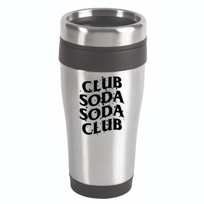 Club Soda Retro 16oz Travel Tumbler