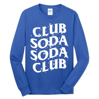 Club Soda Retro Tall Long Sleeve T-Shirt