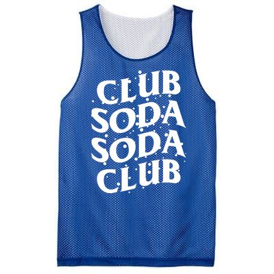 Club Soda Retro Mesh Reversible Basketball Jersey Tank