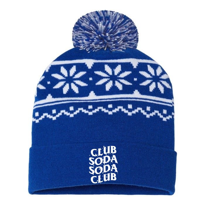 Club Soda Retro USA-Made Snowflake Beanie