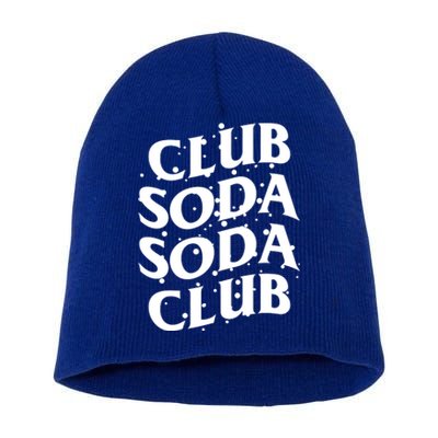 Club Soda Retro Short Acrylic Beanie