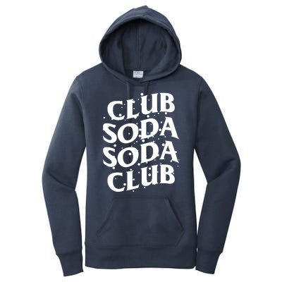 Club Soda Retro Women's Pullover Hoodie