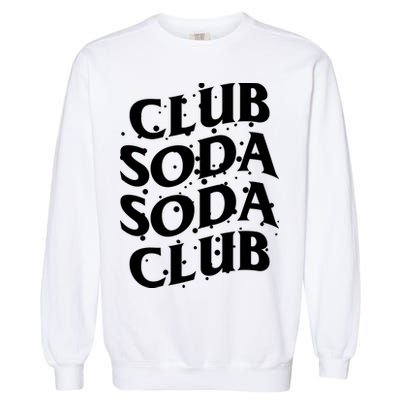 Club Soda Retro Garment-Dyed Sweatshirt