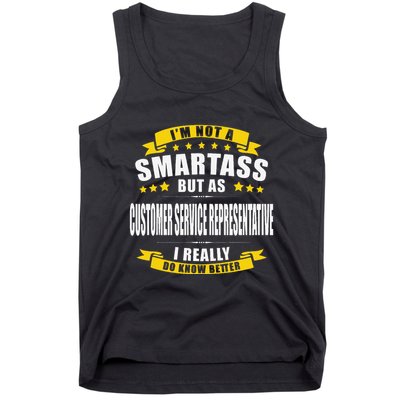 Customer Service Representative Funny Tank Top