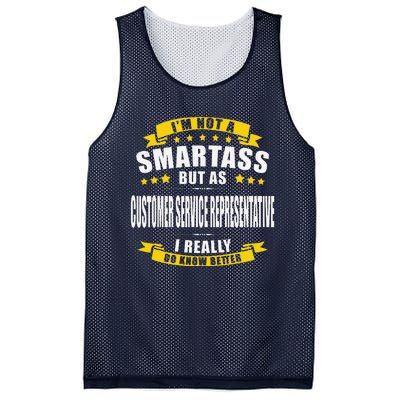 Customer Service Representative Funny Mesh Reversible Basketball Jersey Tank