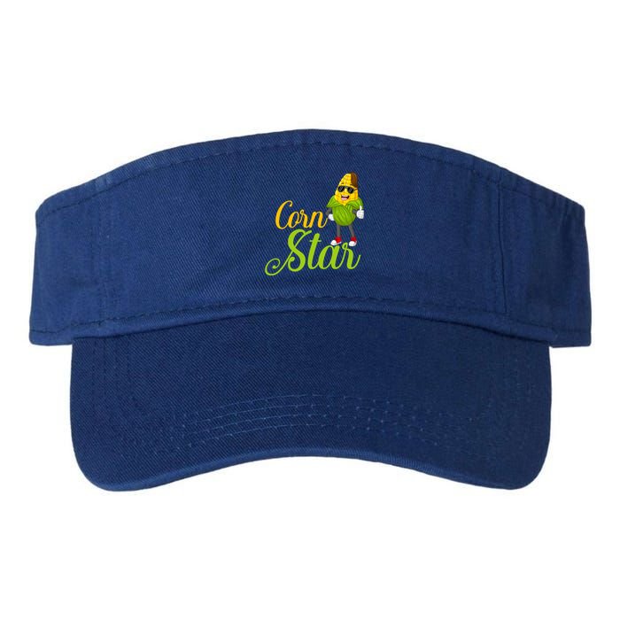 Corn Star Rancher Barnyard Harvest Farming Barn Cattle Gift Valucap Bio-Washed Visor