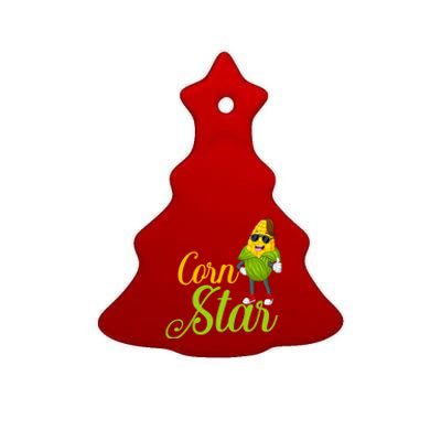 Corn Star Rancher Barnyard Harvest Farming Barn Cattle Gift Ceramic Tree Ornament