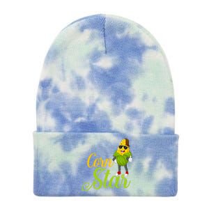 Corn Star Rancher Barnyard Harvest Farming Barn Cattle Gift Tie Dye 12in Knit Beanie