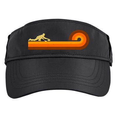 Curl Sport Retro Vintage Sunset Adult Drive Performance Visor
