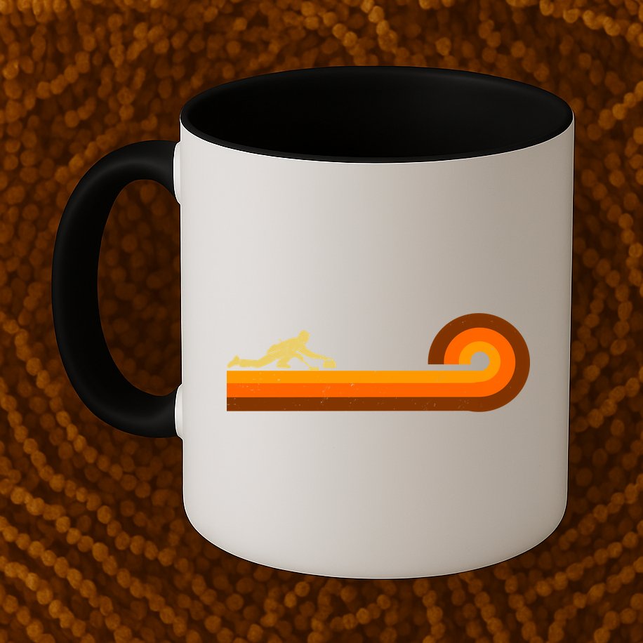 Curl Sport Retro Vintage Sunset Mug