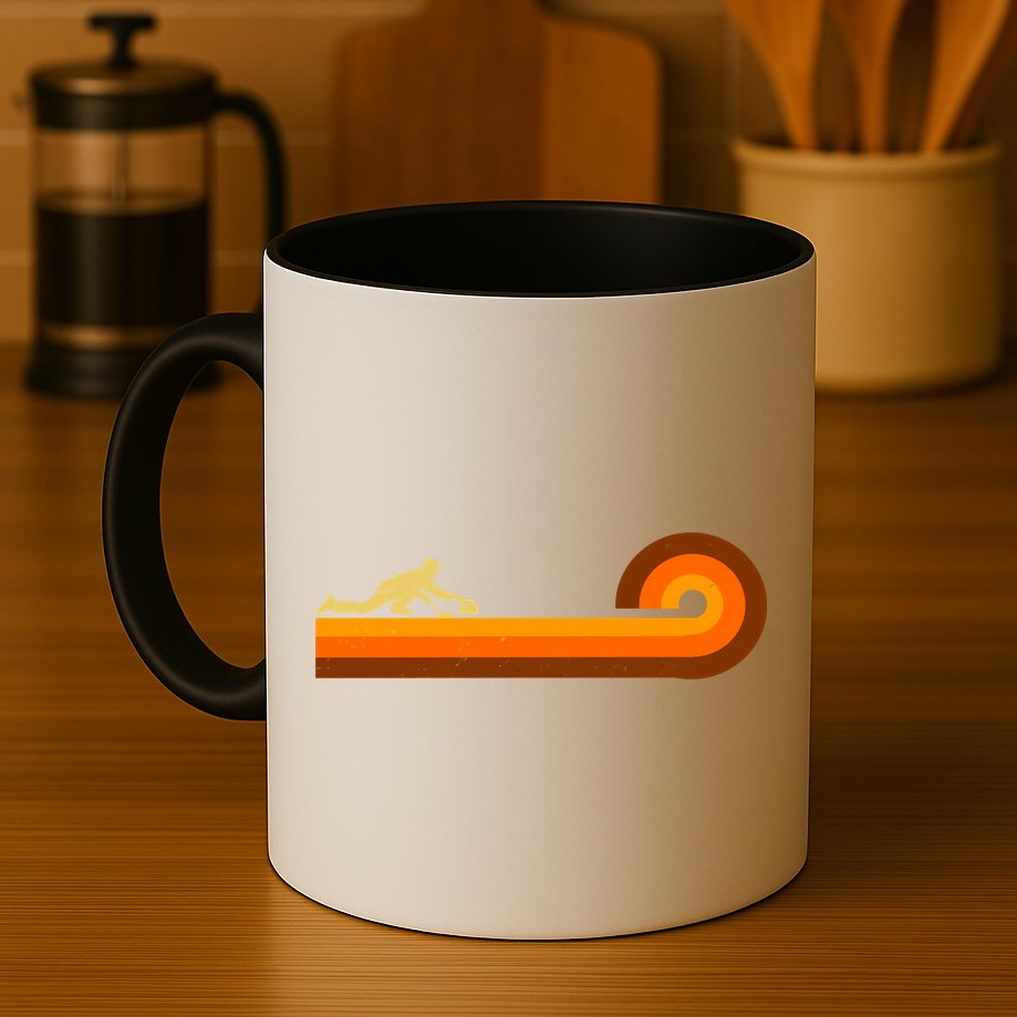 Curl Sport Retro Vintage Sunset Mug