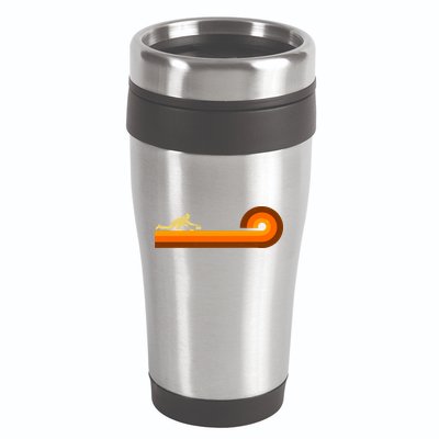 Curl Sport Retro Vintage Sunset 16oz Travel Tumbler