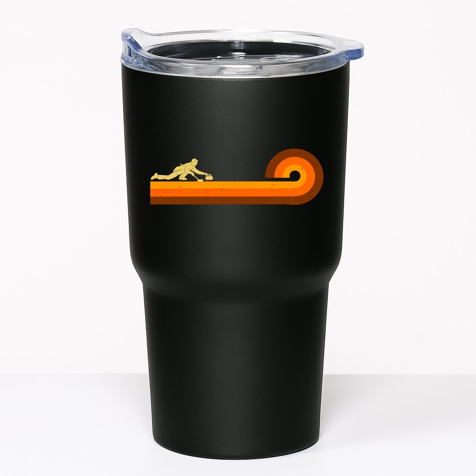 Curl Sport Retro Vintage Sunset Tumbler