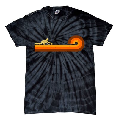 Curl Sport Retro Vintage Sunset Tie-Dye T-Shirt