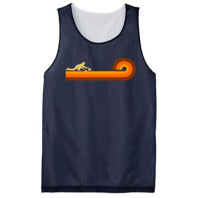 Curl Sport Retro Vintage Sunset Mesh Reversible Basketball Jersey Tank