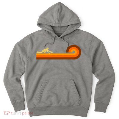 Curl Sport Retro Vintage Sunset Hoodie