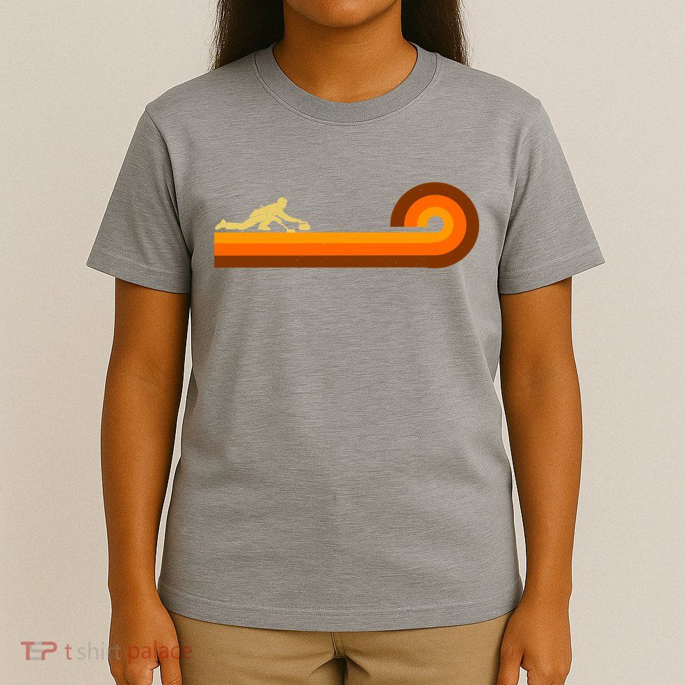 Curl Sport Retro Vintage Sunset T-Shirt