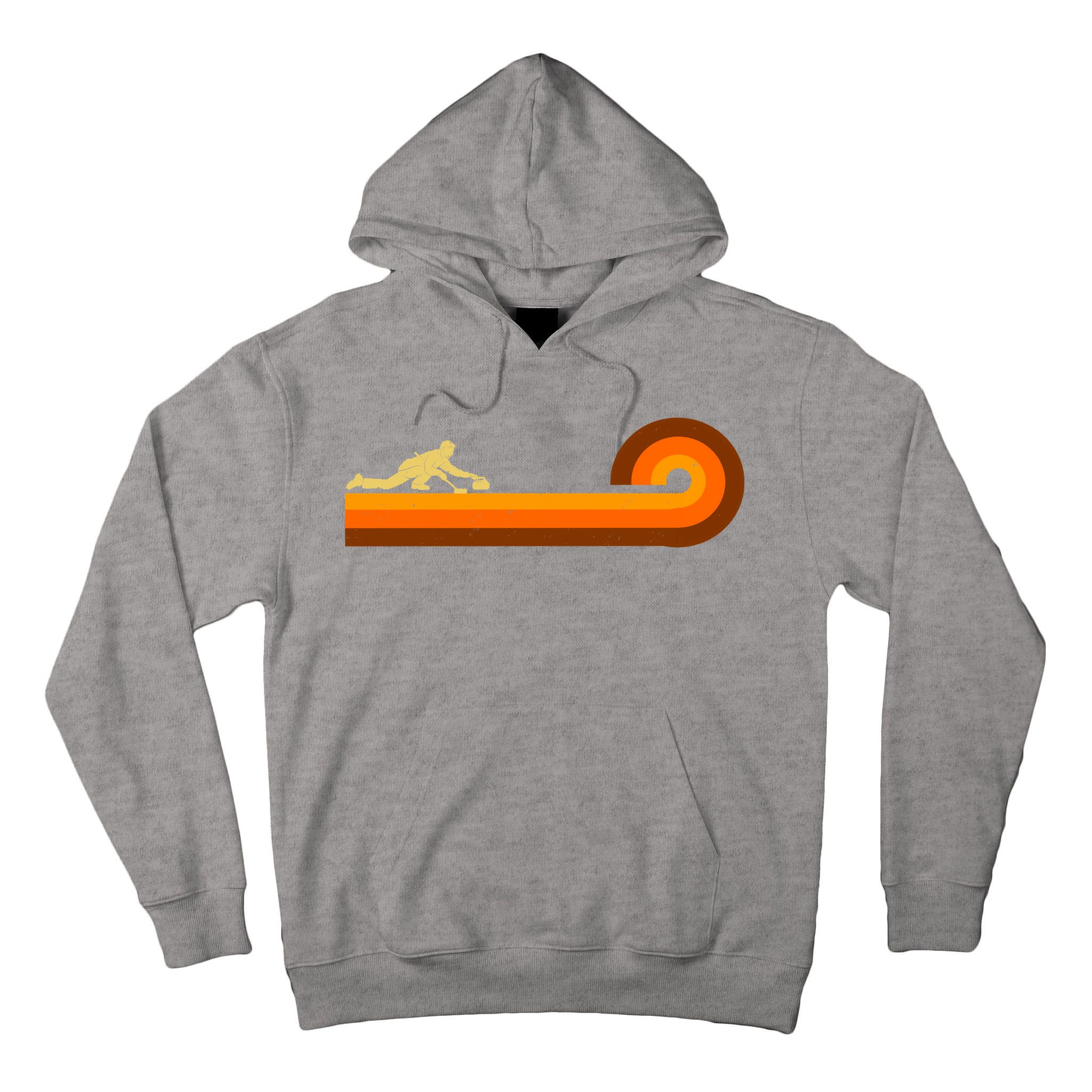 Curl Sport Retro Vintage Sunset Tall Hoodie