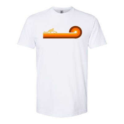 Curl Sport Retro Vintage Sunset Softstyle® CVC T-Shirt