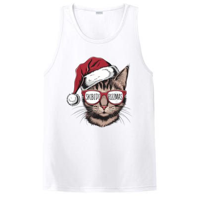 Cat Sunglasses Rizzmas Christmas Rizz Santa Claus PosiCharge Competitor Tank