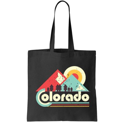 Colorado State Retro Vintage Distressed Flag Bag