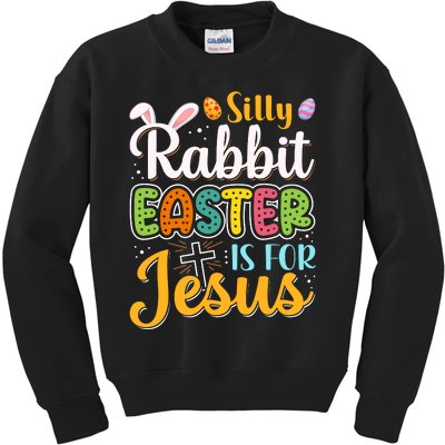 Christian Silly Rabbit Easter For Jesus Men Boys Teen Kids Sweatshirt