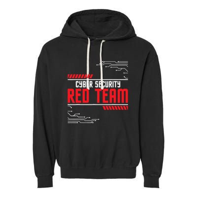 Cyber Security Red Team Computer Engineer Hacker Hacking Garment-Dyed Fleece Hoodie