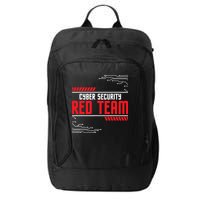 Cyber Security Red Team Computer Engineer Hacker Hacking City Backpack