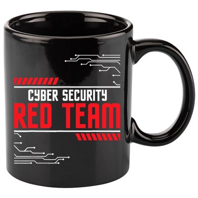 Cyber Security Red Team Computer Engineer Hacker Hacking 11oz C Handle Ceramic Mug