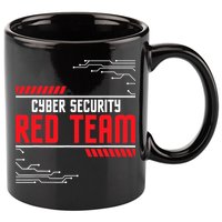 Cyber Security Red Team Computer Engineer Hacker Hacking 11oz C Handle Ceramic Mug