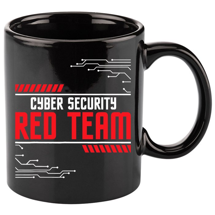 Cyber Security Red Team Computer Engineer Hacker Hacking 11oz C Handle Ceramic Mug