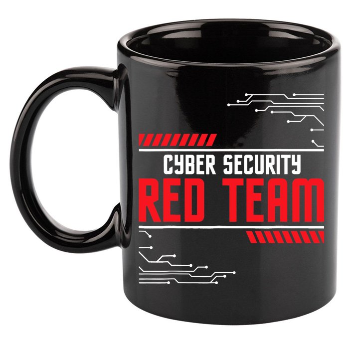 Cyber Security Red Team Computer Engineer Hacker Hacking 11oz C Handle Ceramic Mug