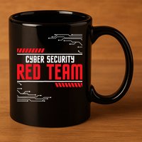 Cyber Security Red Team Computer Engineer Hacker Hacking 11oz C Handle Ceramic Mug
