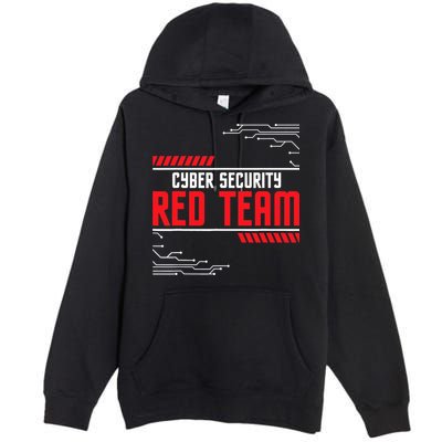 Cyber Security Red Team Computer Engineer Hacker Hacking Premium Pullover Hoodie