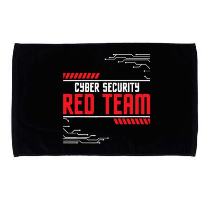 Cyber Security Red Team Computer Engineer Hacker Hacking Microfiber Hand Towel