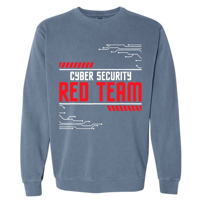 Cyber Security Red Team Computer Engineer Hacker Hacking Garment-Dyed Sweatshirt
