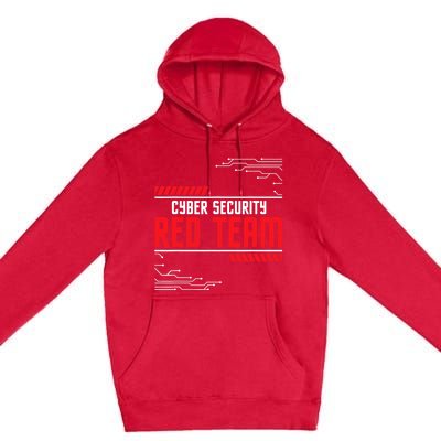 Cyber Security Red Team Computer Engineer Hacker Hacking Premium Pullover Hoodie