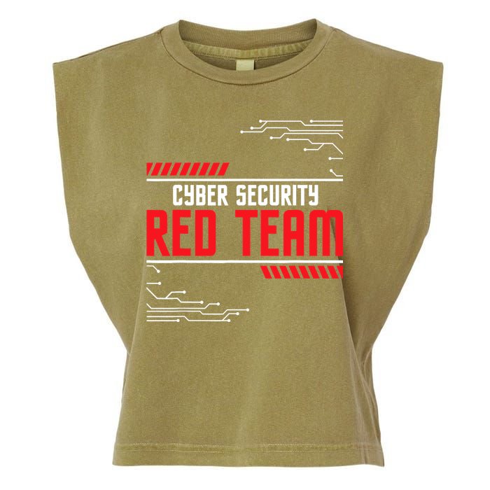 Cyber Security Red Team Computer Engineer Hacker Hacking Garment-Dyed Women's Muscle Tee
