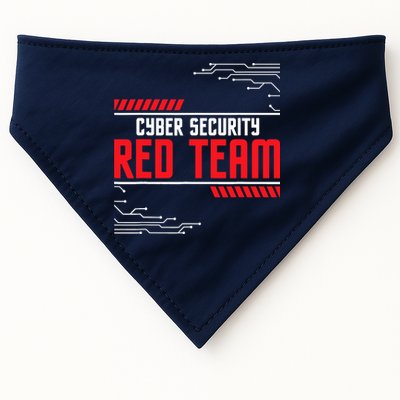 Cyber Security Red Team Computer Engineer Hacker Hacking USA-Made Doggie Bandana