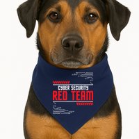 Cyber Security Red Team Computer Engineer Hacker Hacking USA-Made Doggie Bandana