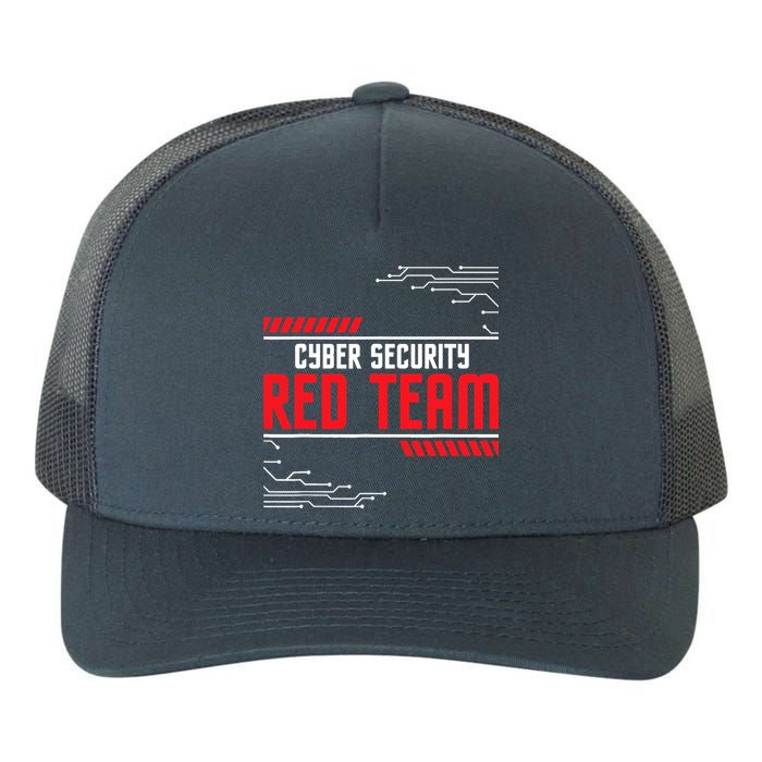 Cyber Security Red Team Computer Engineer Hacker Hacking Yupoong Adult 5-Panel Trucker Hat