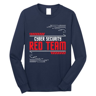 Cyber Security Red Team Computer Engineer Hacker Hacking Long Sleeve Shirt