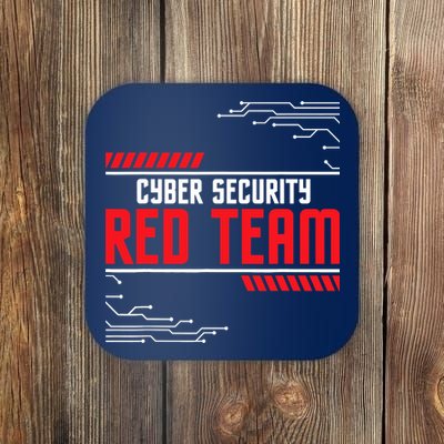 Cyber Security Red Team Computer Engineer Hacker Hacking Coaster